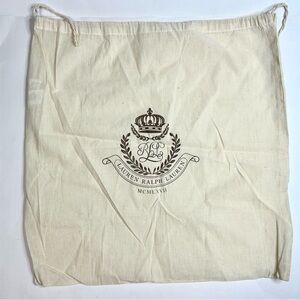 Lauren Ralph Lauren MCMLXVII Large Cotton Drawstring Dust Bag